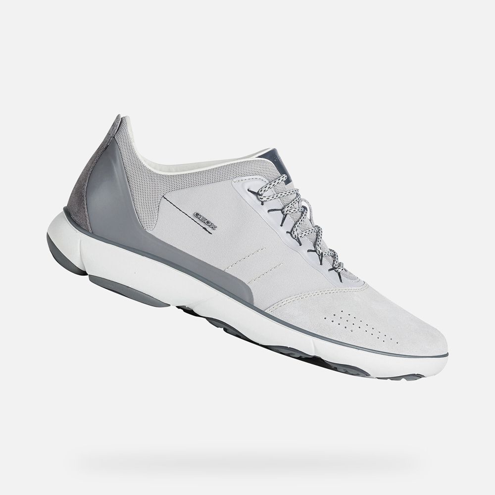 Tenis Geox Homem Cinzentas - Nebula - ECHNW0479